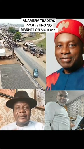 ANAMBRA TRADERS PROTESTING NO MARKET ON MONDAY#igbo #virial #asusual