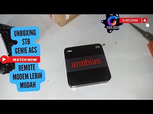 Unboxing STB Genieacs untuk Remote Modem ONT