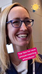 What's your advice for a first-time attendee? #aao2023 #ophthalmology | American Academy of Ophthalmology | Facebook