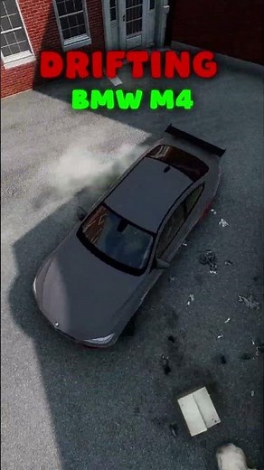 Drifting with a BMW M4 in BeamNG #beamngdrive #beamng #drift