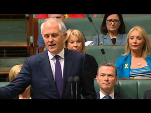 Parliament Question Time - Tuesday, September 15 2015