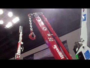 Maxilift M-50 Crane Demonstration at NTEA Work Truck Show