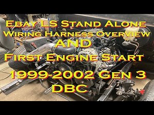 Ebay LS swap $79 wiring harness install and first engine start! 1999-2002 Gen 3 DBC, will it run?