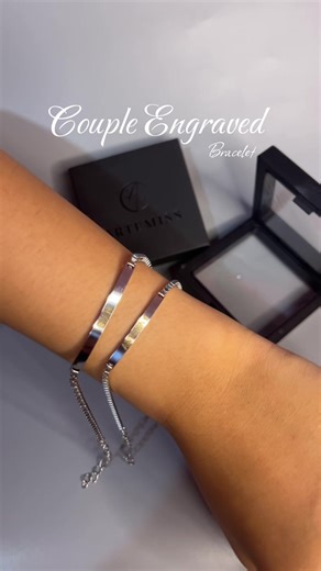 Engraved Bracelets: Personalized Valentine's Gifts