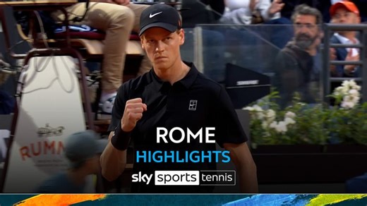 Jannik Sinner vs Casper Ruud | Italian Open highlights