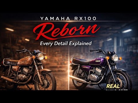Yamaha RX100 Reborn 🔥 Full Restoration + Custom Build | Every Detail Explained