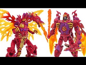 Transformers Generations Legacy Transmetal II Megatron! Transform into a dragon! | DuDuPopTOY