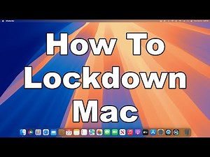 How To Quickly & Easily Lockdown Your Mac Using A Feature Built Into macOS | A Quick & Easy Guide