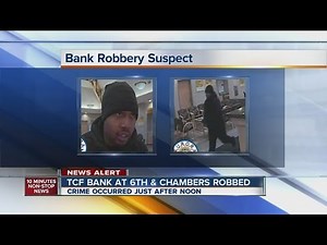 Photos show close-up of bank robbery suspect