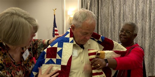 Brandon Wilde veterans receive Quilts of Valor in special ceremony