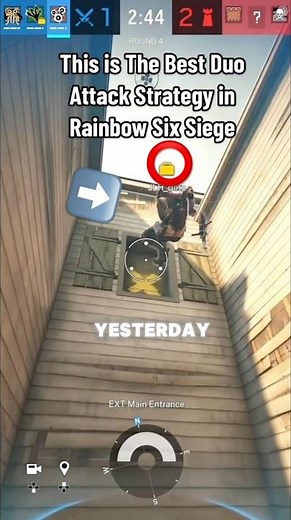 Best strategy for the map Oregon #r6 #r6siege #shorts