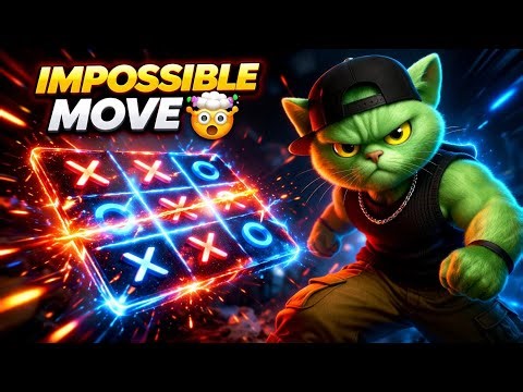 YOU CAN’T WIN THIS Tic Tac Toe 😈 (IMPOSSIBLE TRAP!)