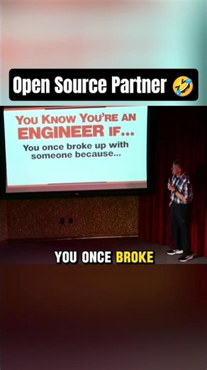 Open Source Partner 🤣 | Real Enjoyment #nerdhumor #nerdshow