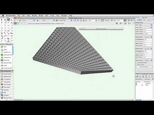 New Surface Array object in Vectorworks 2013