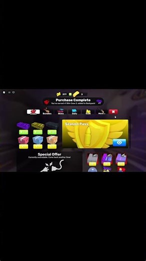 Using skin case 3 in Roblox rivals #roblox #rivals