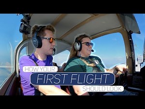 Her First Flight Lesson | The Way A Discovery Flight Should Be