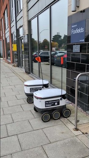 Co-op Delivery Robots in Northampton (October 2025)