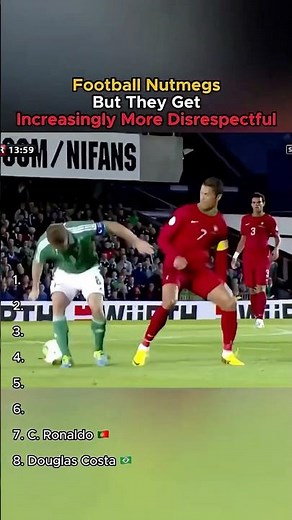 Football Nutmegs That Get Increasingly DISRESPECTFUL! 😳