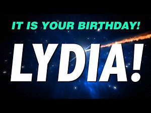 HAPPY BIRTHDAY LYDIA! This is your gift.