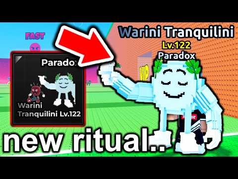 This UNLOCKS NEW RITUAL PARADOX BRAINROT in Escape Tsunami For Brainrots