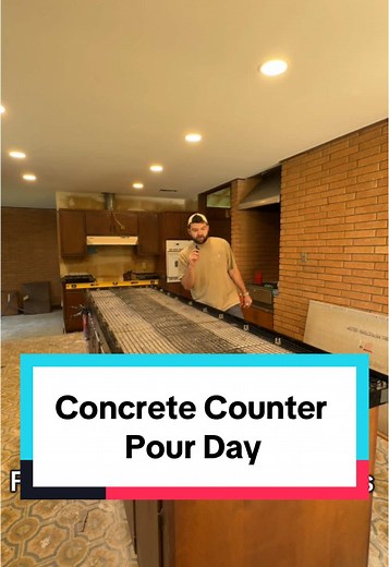 Concrete Counter Pour Day: Transform Your Kitchen