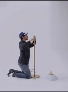 Modern Floor Superlamp 10000 Lumen - LED 75W, Dimmable 5 Changing Color, 85 CRI All Around Light, Tall Corner Standing Lamp with Cement Base and Acrylic Shade, Glare Free UpLight Kit Ready - White