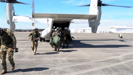 146 AES practices medevac in multiple aircrafts (short version)