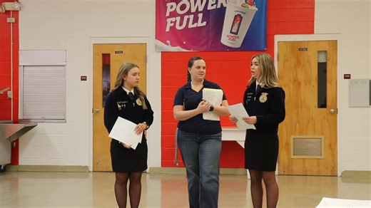 The Weiser FFA presented an update and upcoming events to the Weiser School Board Of Trustees at their regular meeting, held at the Weiser High School. Along with Robi Salisbury, one of their Advisors, Lacey Christopherson, the Chapter Student Advisor also the Western Idaho District Vice President and Haley Christopherson, the Chapter Historian. | Living In The News .Com