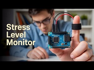 GSR sensor project using arduino for stress monitor by a RaamAcademy robotics student in tamil.
