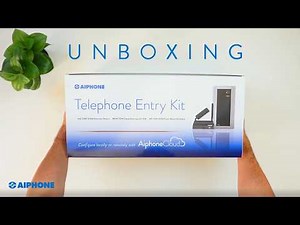 Aiphone's NEW Telephone Entry Kit: IXGS-TE Unboxing