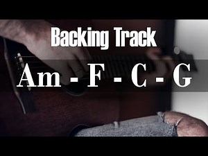 Guitar Backing Track Am | A minor Pentatonic Scale Backing Track