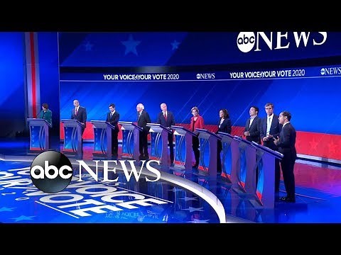 Democratic candidates debate: How to budget health care l ABC News