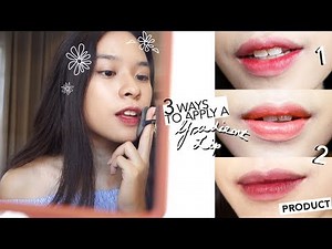 3 Easy Korean Gradient Lip Techniques for Stubborn Lips