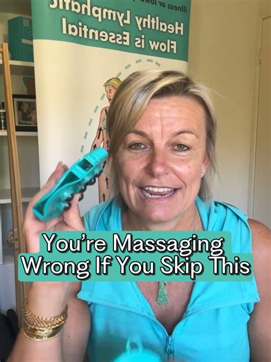 You can massage every day, but if you don’t open the chest first, you’re just pushing fluid with nowhere to go. The lymphatic system needs the tap turned on at the chest before you work anywhere else. That’s how you create flow, not congestion. It doesn’t matter when you do it. Morning or night. Before or after a shower. What matters is the sequence, and that you actually do it. This is about learning how your body works and taking control of your health. Join our BooB CamP group with 31k plus m