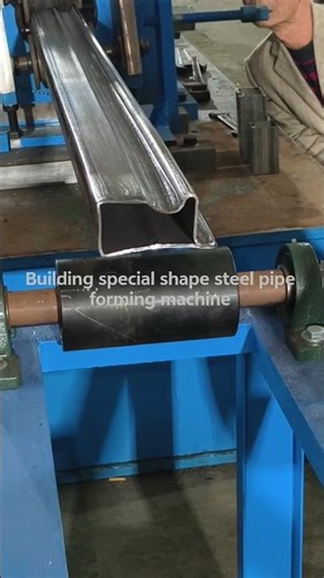 Building special shape steel pipe forming machine
