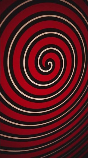 Vintage Hypnotic Circus Spiral Motion Background