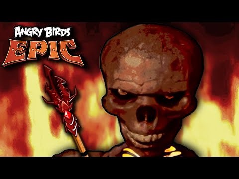 So Angry Birds Epic sent me to hell for a quick side quest