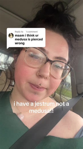 Replying to @️ #piercings #fyp #foryou | medusa piercing