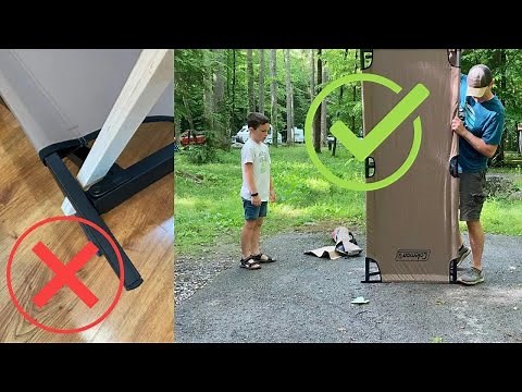Coleman Trailhead II Cot Easy Assembly Method