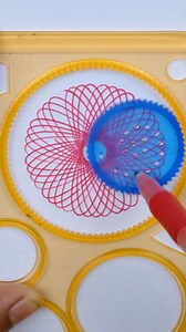 Simple Spirograph Design Satisfying #spirograph #spirographart #shorts #reelsvideoシ | Million Ideas of Crafts