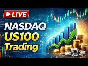 Live NASDAQ (US100) Trading & Technical Analysis - My Trading Strategy