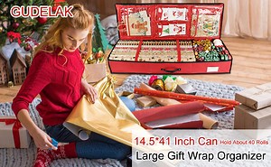 Watch Wrapping Paper Storage Containers on Amazon Live