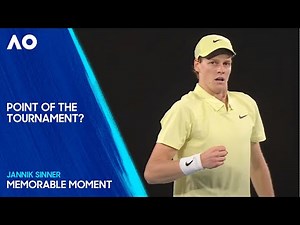 Sinner Wins EPIC Rally Against Zverev | Men's Singles Final | Australian Open 2025