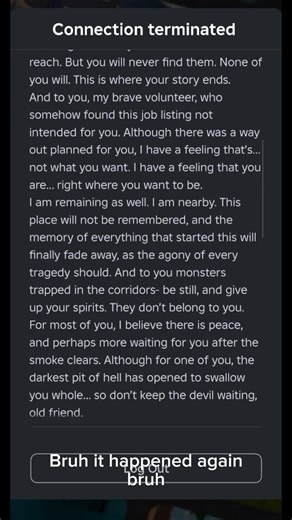 Bruh why this keep happening to me #roblox #fnaf6 #connectionterminated