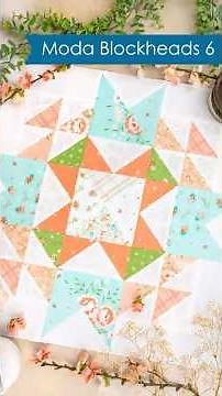 Sewing Block 3 for Moda Blockheads 6 BOM!