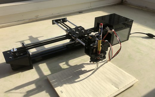 ArtistV1-硬核DIY写字机器人[毕业设计|DIY|硬核|GRBL|LVGL|WIFI]