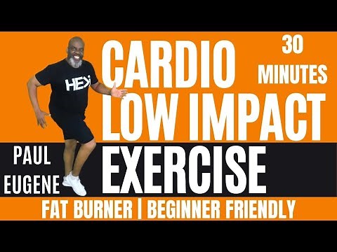 Cardio Low Impact Moderate Aerobics Exercise Fitness Workout | 30 Min | Beginners Friendly.