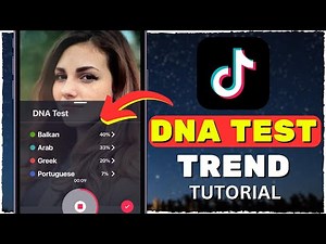 How to Get DNA Test Filter on TikTok I TikTok Trend Tutorial