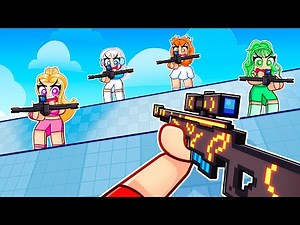 Techy DESTROYS In Roblox FLICK With MY CRAZY FAN GIRLS...