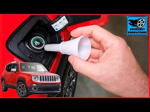 How to Unlock Your Jeep Renegade's Fuel Filler Lock: Manual Override with Special Tool